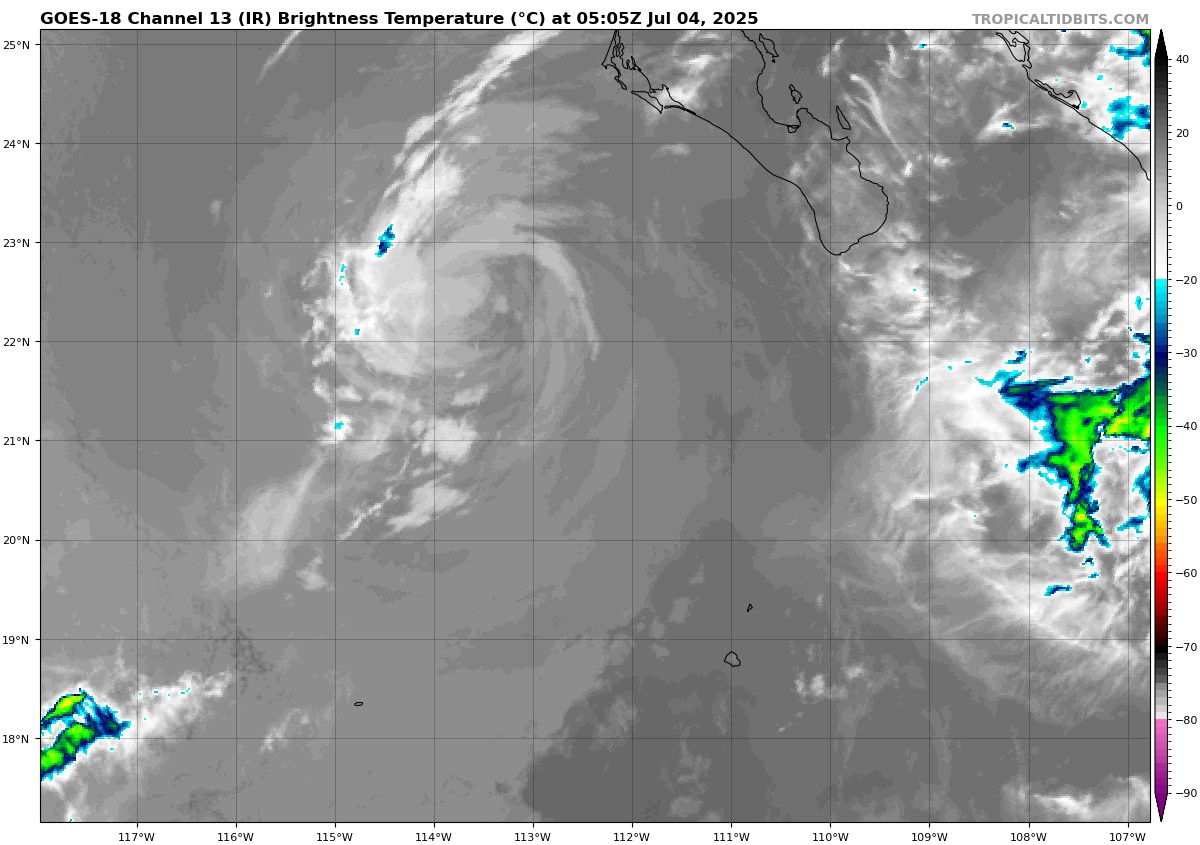 IR Satellite Image