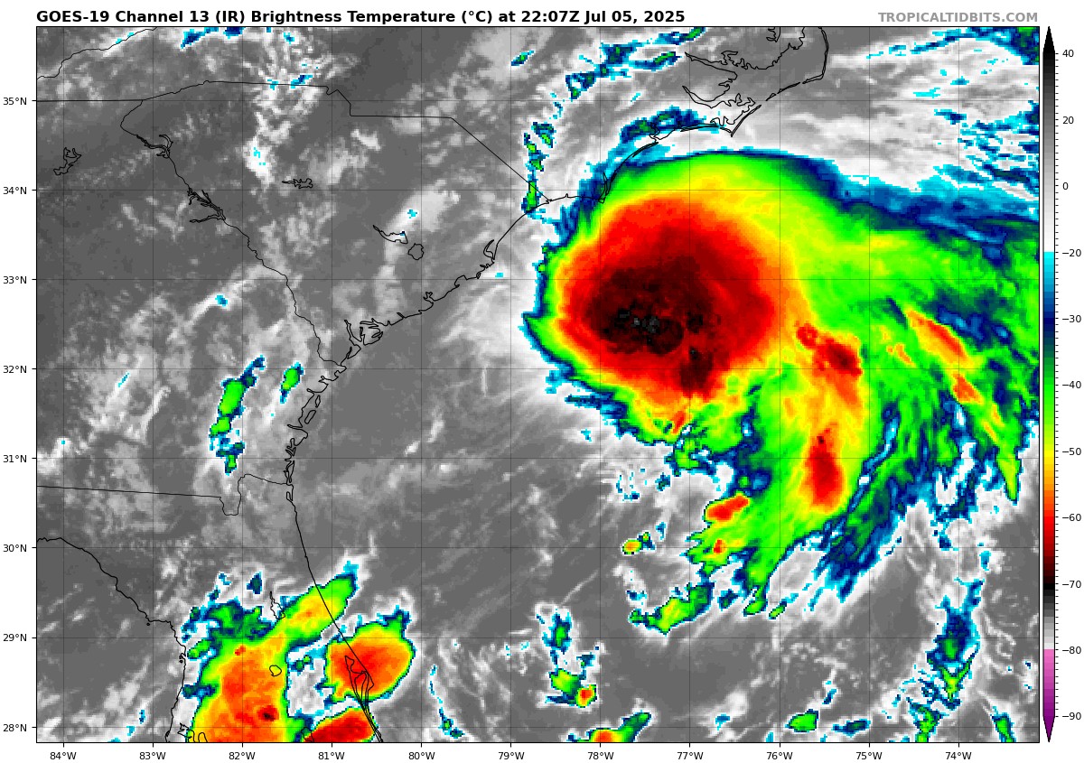 IR Satellite Image