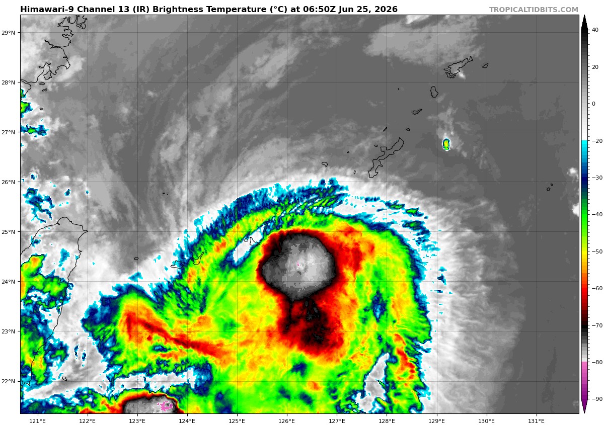 IR Satellite Image