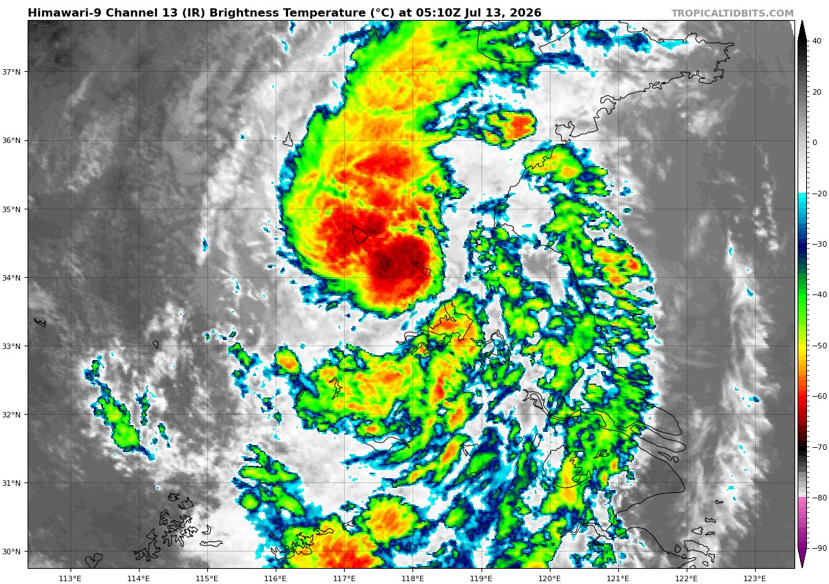 IR Satellite Image